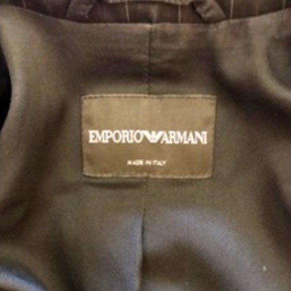 Emporio Armani2-piece Striped Pants Suit
